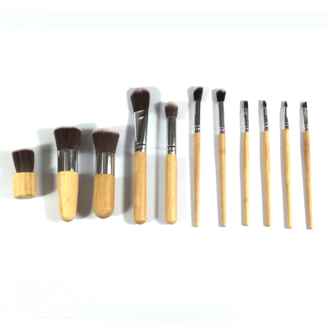 Maquillaje Premium Kosmetikpinsel-Set mit Holzgriff