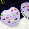 Heart Love Double Pink Kompakter Kosmetikspiegel