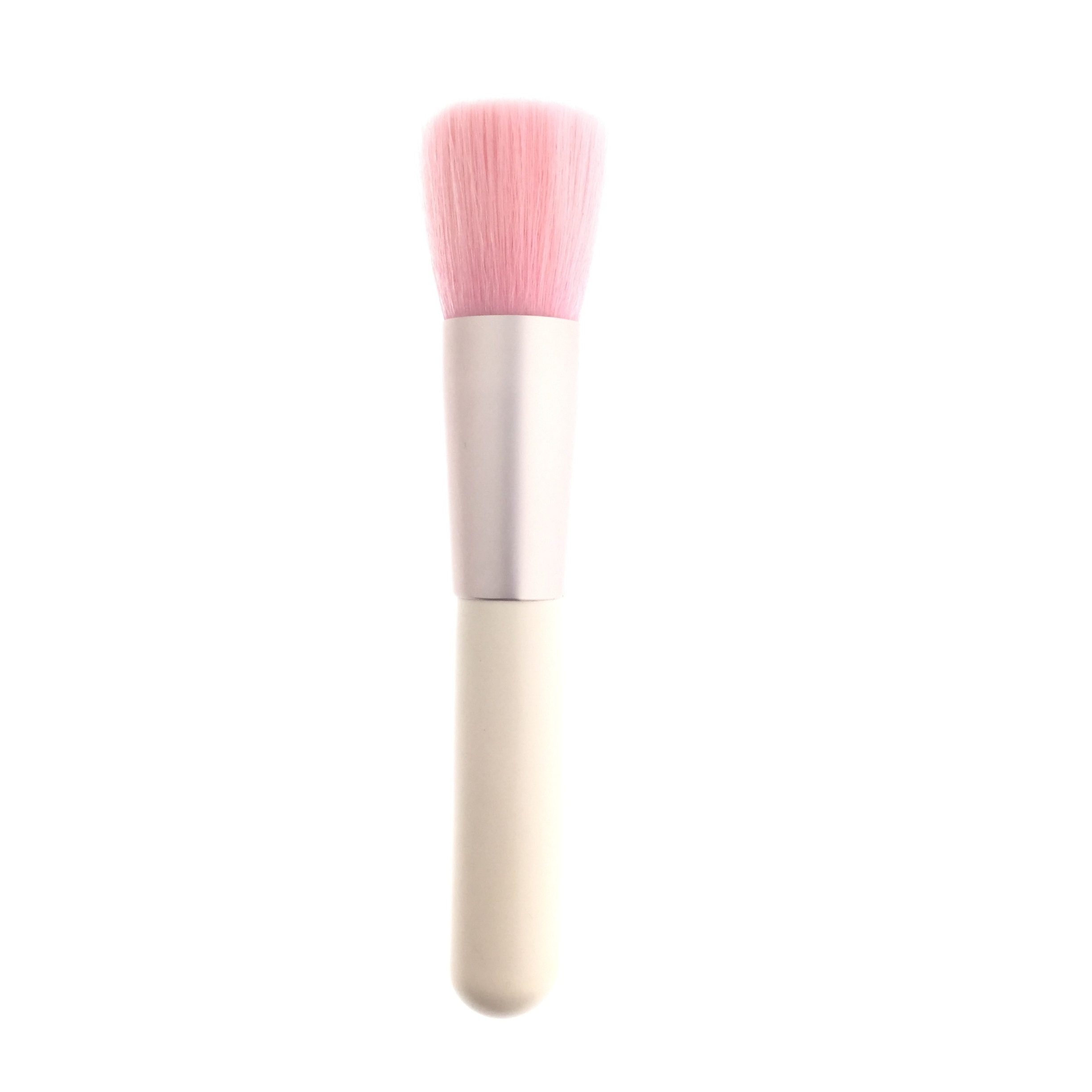 Multifunktions-Gesichts-Make-up-Pinsel mit Holzgriff (Rosa)
